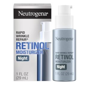 Neutrogena Visible Repair Retinol Day & Night Cream: Boosts Collagen for Anti-Ageing, Wrinkles, Fine Lines 50g